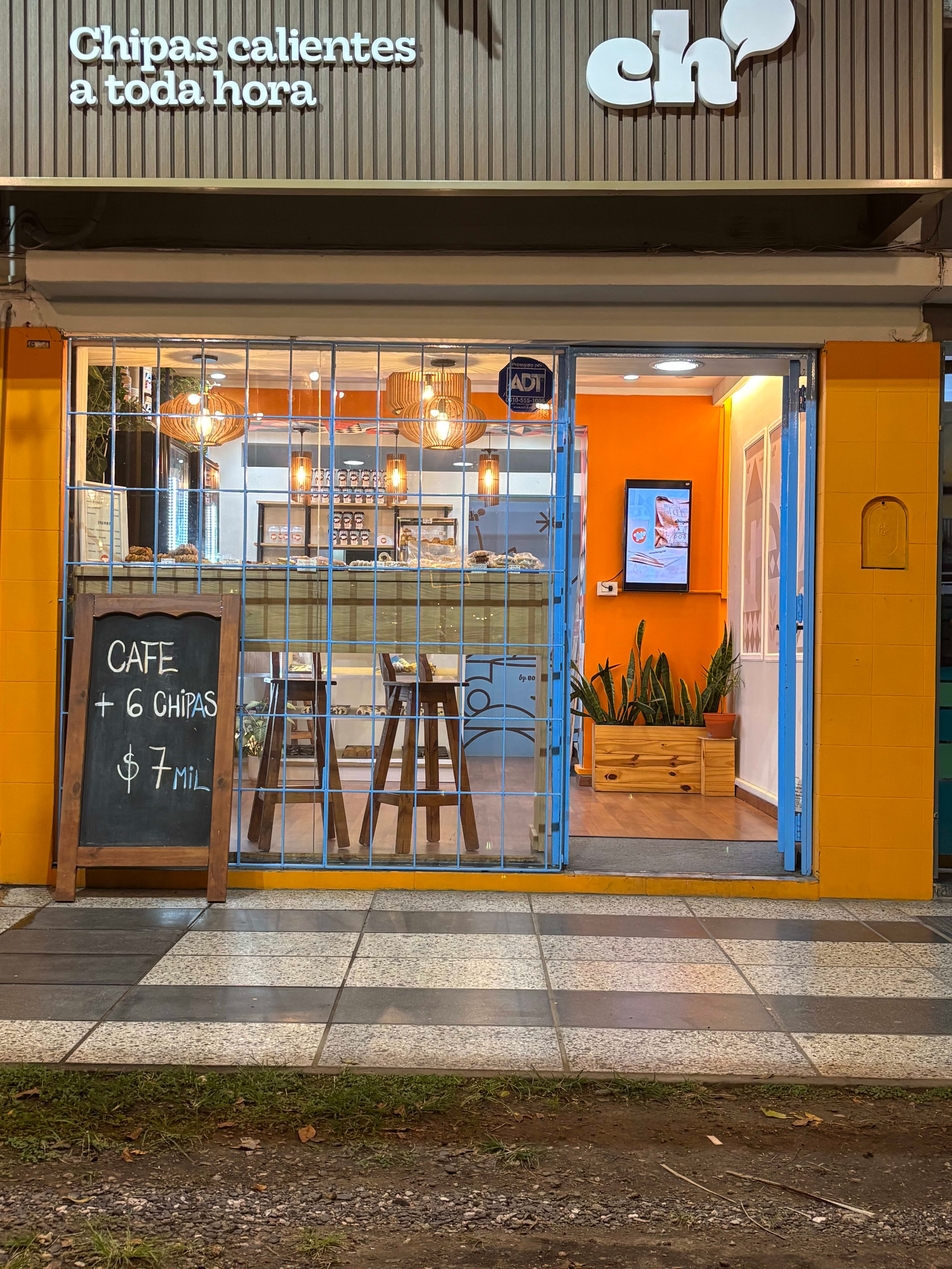 Fachada de Chipa&Co. Aristóbulo